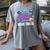 Retro 80s Style 90s Pop Fashion Nostalgia Eighties Music Women's Comfort Colors T-Shirt Gray