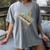 Retro Cassette And Pencil 80s 90s Nostalgia Music Lover Women's Comfort Colors T-Shirt Gray