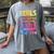 Retro Girls Just Wanna Have Fun Nostalgia 1980s 80's Premium Tri-Blend Women's Comfort Colors T-Shirt Gray