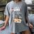 Retro Just A Girl Who Love Dogs Books And Coffee Bookworm Women's Comfort Colors T-Shirt Gray