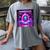 Retro Nostalgia Vaporwave- Error 404 Women's Comfort Colors T-Shirt Gray