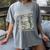 Retro Proud Anti Social Member Of Introverted Book Club Women's Comfort Colors T-Shirt Gray