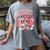 Retro Read Your Heart Out Valentine's Day Teacher Book Lover Women's Comfort Colors T-Shirt Gray