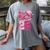 Retro Senior 2026 Coquette Bow Graduation Class Of 2026 Women's Comfort Colors T-Shirt Gray