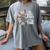 Retro So Many Books Little Time Book Clock Reading Women's Comfort Colors T-Shirt Gray