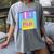 Retro TechnologyOld School Floppy Nostalgia 90s Generation Women's Comfort Colors T-Shirt Gray Retro TechnologyOld School Floppy Nostalgia 90s Generation Women's Comfort Colors T-Shirt Gray