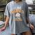 I Like Rhinos And Maybe 3 People Introvert Animal Women's Comfort Colors T-Shirt Gray