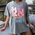 You RN Good Hands Cute Nurse Nursing Student Graduation Women's Comfort Colors T-Shirt Gray