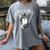 Rock & Roll Wizard Music Nostalgia Women's Comfort Colors T-Shirt Gray