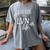 Rockin This Life Cute LVN Graphic For Nurse Graduation Women's Comfort Colors T-Shirt Gray