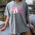 Rowdy 'Bout Books Cowboy Lovers Women's Comfort Colors T-Shirt Gray