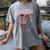 Running Together Always Connected Anime Nostalgia Message Women's Comfort Colors T-Shirt Gray Running Together Always Connected Anime Nostalgia Message Women's Comfort Colors T-Shirt Gray