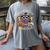 Salem Witch Book Club Bookish Halloween Raccoon Witchcraft Women's Comfort Colors T-Shirt Gray