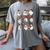 Santa Ghost Reading Books Christmas Library Teacher Women's Comfort Colors T-Shirt Gray Santa Ghost Reading Books Christmas Library Teacher Women's Comfort Colors T-Shirt Gray