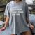 Sarcastic Mind Your Business Quote For Shy Introverts Women's Comfort Colors T-Shirt Gray