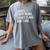 Sarcastic Mind Your Business Quote For Shy Introverts Women's Comfort Colors T-Shirt Gray