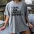 I Came I Saw I Made It Awkward Introvert Humor Quote Women's Comfort Colors T-Shirt Gray