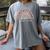School Nurse Appreciation Rainbow Graduation Medical Nursing Women's Comfort Colors T-Shirt Gray