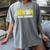 Senior 2018 Class President-School Colors Graduation Women's Comfort Colors T-Shirt Gray