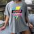Senior 2022 Graduation Class Of 2022 Retro 90's Graduation Women's Comfort Colors T-Shirt Gray