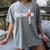 Senior 2023 Basketball Graduation Party Women's Comfort Colors T-Shirt Gray