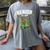 Senior 2025 Graduation Caterpillar For Kids Cute Coquette Women's Comfort Colors T-Shirt Gray