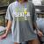Senior 2025 Softball Class Of 2025 Graduation Women's Comfort Colors T-Shirt Gray