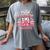 Senior 2026 Class Of 26 Coquette Pink Bow Graduation Cousin Women's Comfort Colors T-Shirt Gray