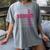 Senior 2026 Class Of 2026 Graduation 2026 Pink Girl Women Women's Comfort Colors T-Shirt Gray