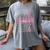 Senior 2026 Class Of 2026 Seniors Graduation 2026 Girl Women Women's Comfort Colors T-Shirt Gray