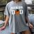 Senior 2026 Dad Basketball Graduation Women's Comfort Colors T-Shirt Gray