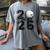 Senior 2026 Golf Player Heart Graduation Girls Teens Women's Comfort Colors T-Shirt Gray