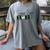 Senior 2027 Soccer Mom Final Season Class Of 2027 Graduation Women's Comfort Colors T-Shirt Gray