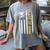 Senior 26 Class Of 2026 American Flag Graduation 2026 Women's Comfort Colors T-Shirt Gray