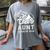 Senior Cheerleader Aunt Cheer Class Of 2026 Graduation Women Women's Comfort Colors T-Shirt Gray