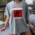 SENIOR CITIZENS DAY Don't Forget My DISCOUNT Graduation Day Women's Comfort Colors T-Shirt Gray
