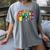 Senior Class Of 2019 Boho Tie Dye Graduation Women's Comfort Colors T-Shirt Gray
