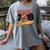Senior Class Of 2019 Tshirt Graduation Students Football Women's Comfort Colors T-Shirt Gray