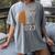 Senior Class Of 2023 Graduation Basketball Team Graduate Women's Comfort Colors T-Shirt Gray