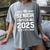 Senior Class Of 2025 Shirt High School Graduation 2025 Women's Comfort Colors T-Shirt Gray