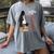 Senior Class Of 2026 Melanin Girl 2026 Graduation Women's Comfort Colors T-Shirt Gray
