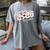 Senior Dad Class Of 2026 Soccer Ball Graduation Women's Comfort Colors T-Shirt Gray