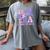 In My Senior Era Class Of 2025 Groovy Senior 2025 Graduation Women's Comfort Colors T-Shirt Gray