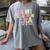 In My Senior Era Mom Class Of 2025 Senior 2025 Graduation Women's Comfort Colors T-Shirt Gray