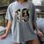Senior Floral Class Of 2019 Shirt Graduation Idea Women's Comfort Colors T-Shirt Gray