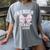 Senior Grad 2026 Class Of 2026 Senior Graduation 2026 Women's Comfort Colors T-Shirt Gray