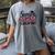 Senior Mom 2027 Class Of 2027 Graduation Proud Senior Mother Women's Comfort Colors T-Shirt Gray