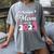 Senior Mom Of A Class Of 2022 Heart School Graduation Women's Comfort Colors T-Shirt Gray