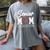 Senior Mom Class Of 2026 Graduation Women's Comfort Colors T-Shirt Gray
