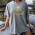Senior Squad Graduation With Golden Cap Team Women's Comfort Colors T-Shirt Gray